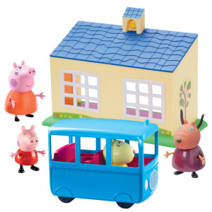 06593 School And School Bus Playset CPS