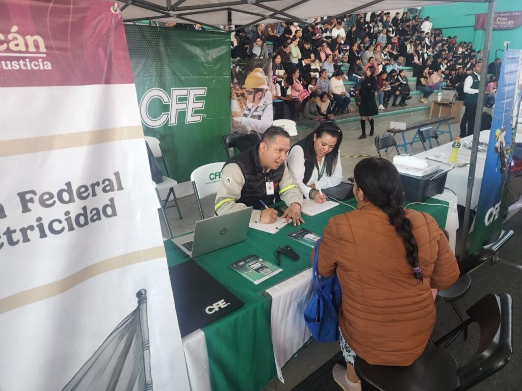 Invierte la Comisión Federal de Electricidad 46 mdp para pacificar Michoacán