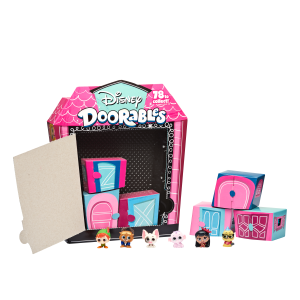 69402-Disney Doorables S1_Multi Peek Pack-Door Open-Front-Figures-1