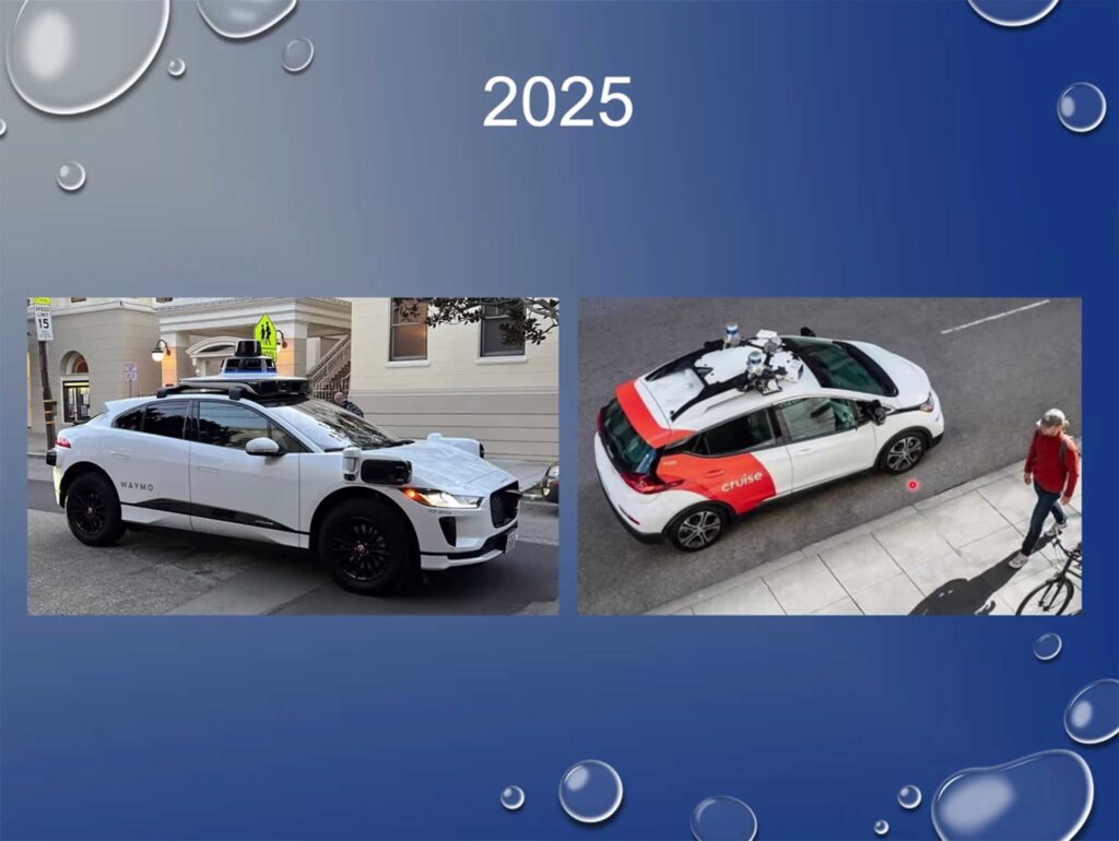 Vehículos autonomos que ya circulan no son suficientes para un cambio en la movilidad