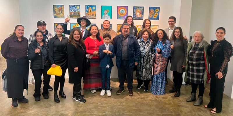 Inauguran en Ámsterdam la exposición “Pasión, girasoles y noches estrelladas” de mexicanos