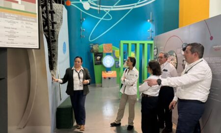 Secretaría de Energía y CFE atestiguan proceso de recarga de combustible nuclear en Laguna Verde