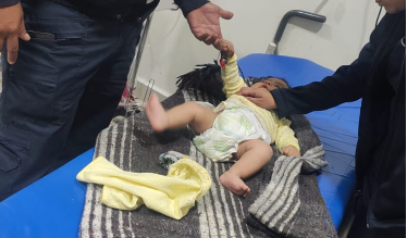 Abandonan a bebé en calle de Ecatepec, lo rescató Protección Civil