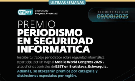 convocatoria para premiar al “Periodismo en Seguridad” ESET