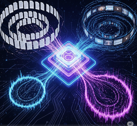 Foto de tecnología generada con Gemini AI