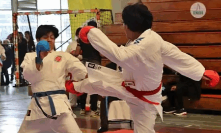 Homenaje al "Camino de la mano vacía" en Copa Akari