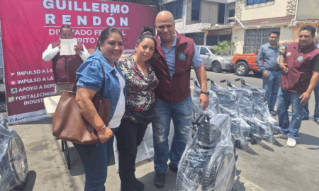 Con la misión de apoyar a los residentes de la Ciudad de México, el diputado federal por Morena, Guillermo Rendón, entregó apoyos de movilidad a más de 90 vecinos