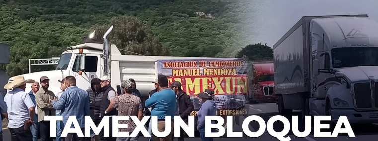 Este lunes manifestación y bloqueo de transportistas en el Edomex
