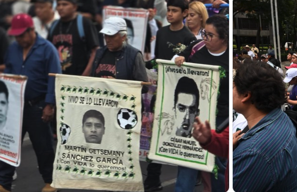 Reportan saldo blanco en marcha por 12 aniversario de Ayotzinapa