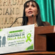 Diana Sánchez con las minorías