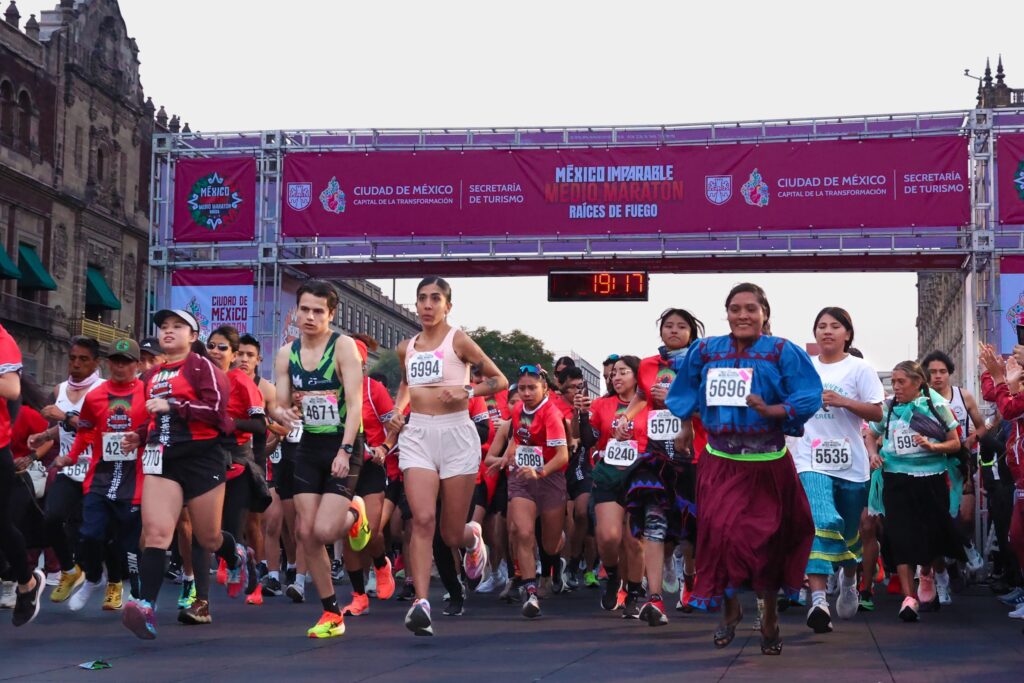 Este domingo 7 de diciembre tuvo lugar la carrera "México Imparable"
