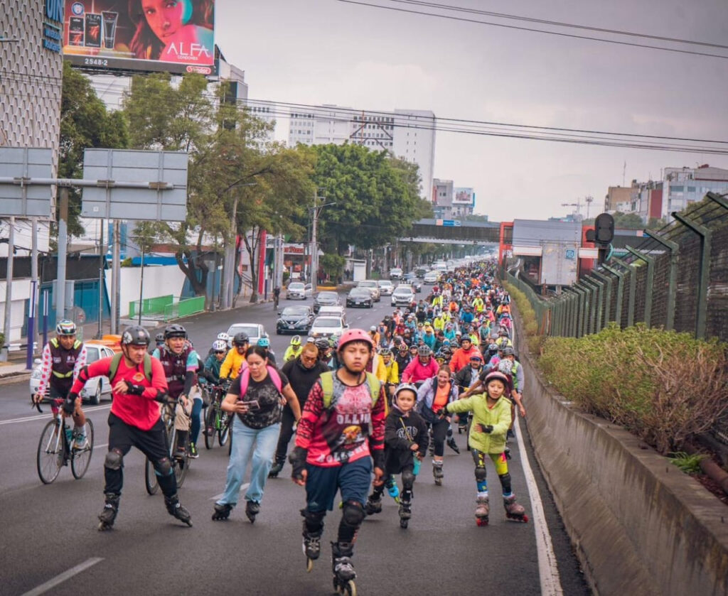 Ciclovia gran tenochtitlán por Tlalpan
