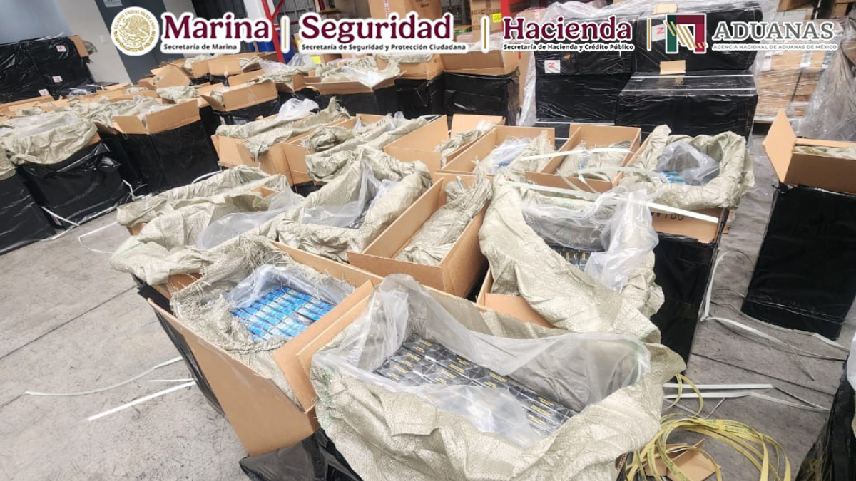 Cigarros incautados