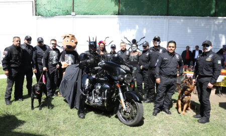 Fiscalía CDMX celebra el Día de Muertos con niñas y niños del Centro de Estancia Transitoria