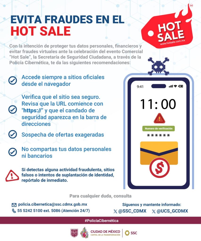 Evita fraudes en hot Sale