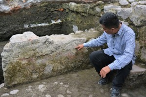 Hallazgo en inmediaciones de La Merced-barrio prehispánico de Temazcaltitlan - INAH (1)