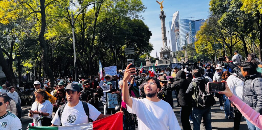 Generación Z: Tercera Marcha Silenciosa en Reforma