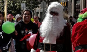 La foto de santa del recuerdo