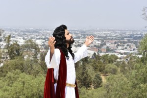 Jesús en la representación en Iztapalapa