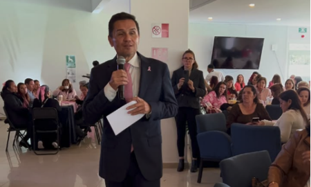 Luis Montaño llama a fortalecer la prevención contra el cáncer de mama en Atizapán
