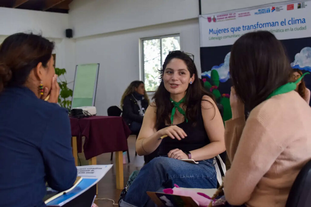 Se suma SEDEMA al liderazgo de mujeres para fortalecer la acción climática