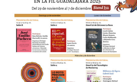 El Colegio Nacional, listo para la FIL Guadalajara 2025