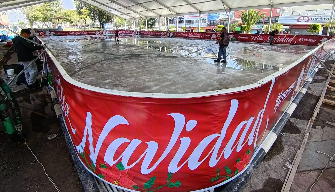 Villa navideña y pista de hielo en Ecatepec este diciembre