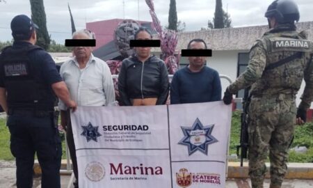 Detienen en Ecatepec a tres que podrían ser parte de una red de trata de personas