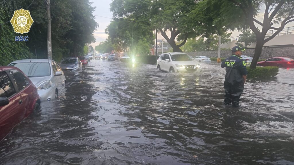 Encharcamientos en la Ciudad de México