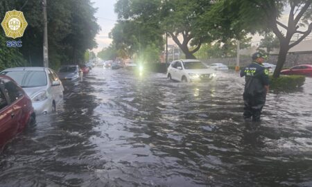 Encharcamientos en la Ciudad de México
