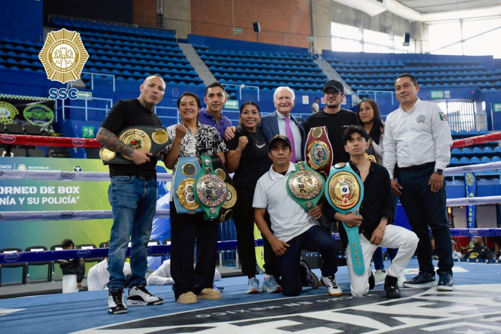 La SSC realizó la Tercera edición del "Torneo de Box de la ciudadanía y su policía"