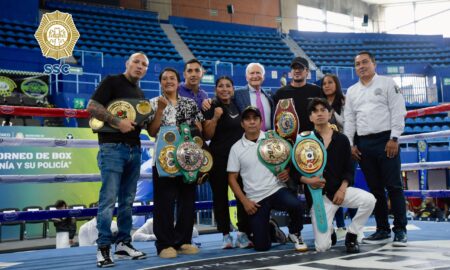 La SSC realizó la Tercera edición del "Torneo de Box de la ciudadanía y su policía"