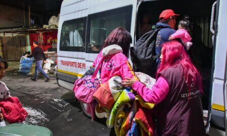 Se agrando socavón con aguacero, familias fueron evacuadas en Iztapalapa