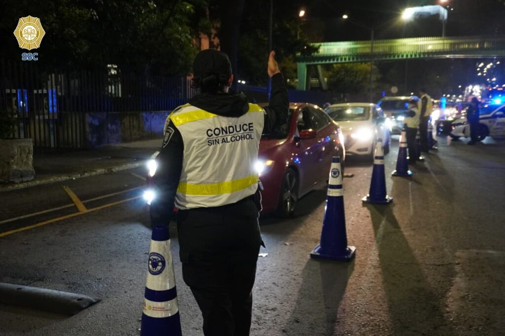 Alcohoilímetro por Fiestas Patrias operó en las 16 alcaldías de la Ciudad de México