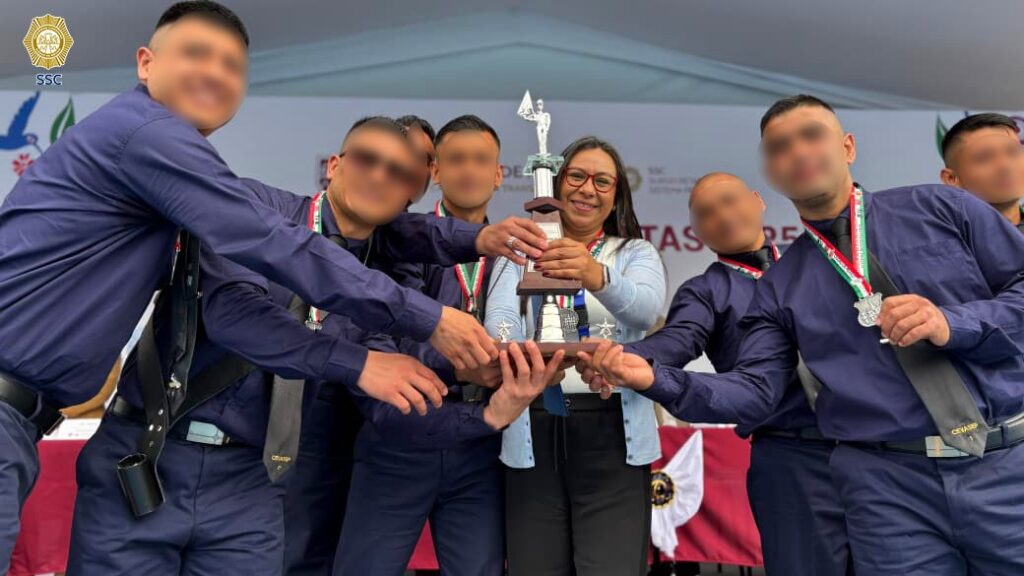 De 11 participantes el Centro Varonil de Alta Seguridad ganó concurso de escoltas
