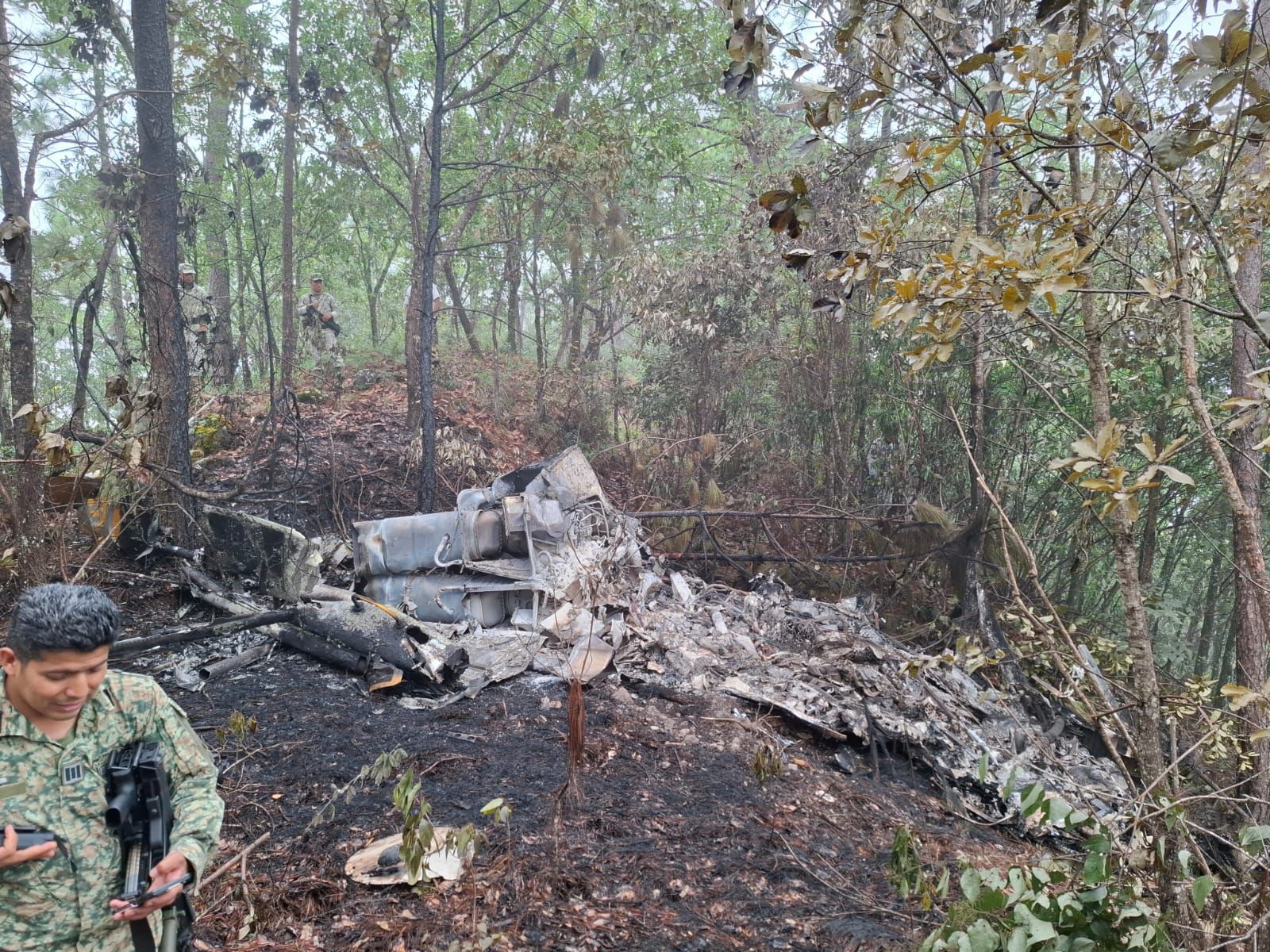 Se estrella heilcoptero de la CFE en sierra de Jalisco, no hay sobrevivientes