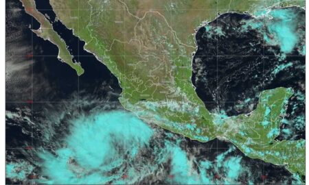 Se formó la tormenta tropical Priscilla frente acostas de Jalisco, Colima y Michoacán