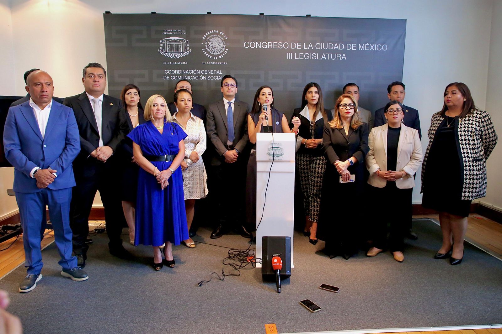 PAN abandona informe de Clara Brugada por falta de respeto y uso político del acto republicano