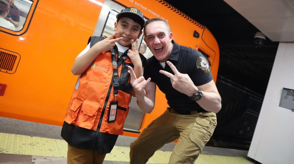 Mateo Flores fue director del Metro por un día, llamo a respetar medidas de seguridad