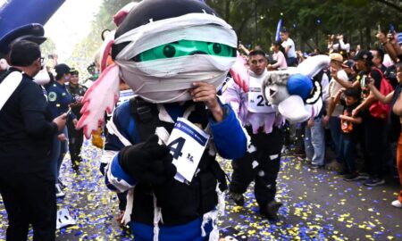La SSC imprime el terror en su Primer Carrera de Botargas del Terror en la CDMX