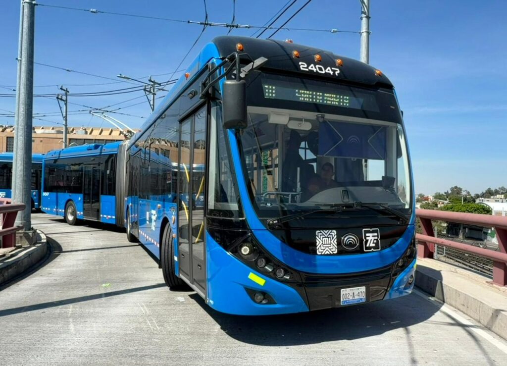 Cumple 3 años el Trolebús elevado en la apuesta por la electromovilidad