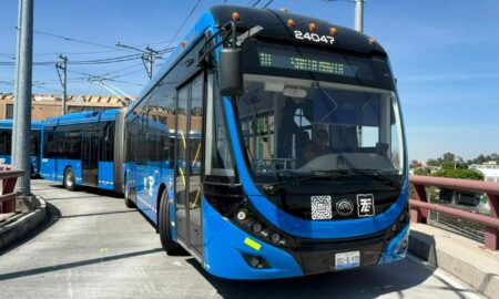 Cumple 3 años el Trolebús elevado en la apuesta por la electromovilidad