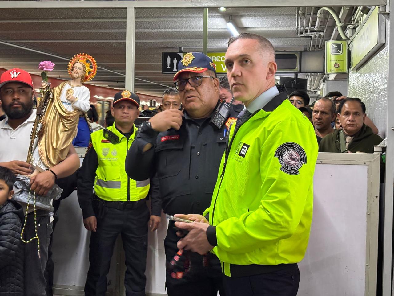 Concluye sin indicentes el operativo en las Líneas del Metro 2 y 3 por celebración de San Judas