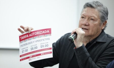El aumento a la tarifa del transporte aplica cuando tengan la calcomanía afirmó Ulises García Nieto