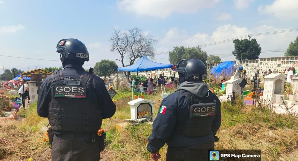 Reporta Ecatepec saldo blanco en Operativo de Panteones por Día de Muertos