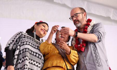 Grupo indigena recibe vivienda en Centro Histórico y la Guerrero