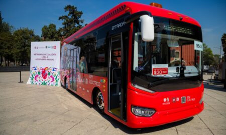 Gobierno local fortalece electromovilidad con linea 4 Metrobus de Amajac a AICM