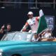 Checo Pérez lleva la Fórmula 1 a las calles de la CDMX; miles celebran en Paseo de la Reforma