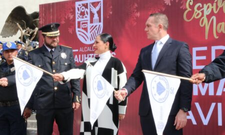 Sandra Cuevas y Adrián Rubalcava ponen en marcha el "Operativo Diamante Navideño"