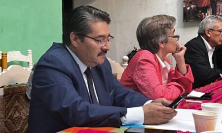 El periodista Noel Alvarado en el Foro Nacional de Periodistas